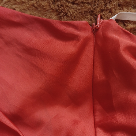 BCBG Red Satin Dress ❤️ - Picture 7 of 8